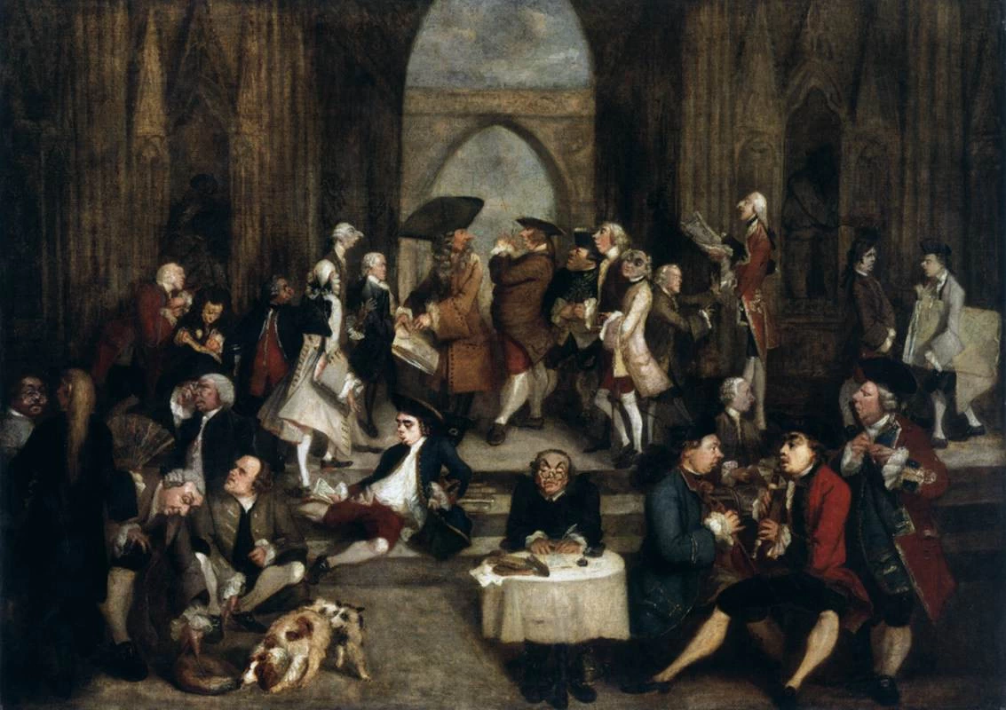 Parodia della Scuola di Atene di Raffaello - National Gallery of Ireland, Dublin